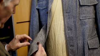 David Saxby talking about Men's Style - Jacket Design - Tweed