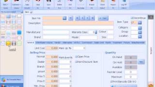 IRS POS SYSTEM - First Use