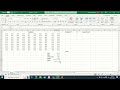 Finding mean, drawing histogram, frequency polygon, ogive and median of ungrouped data using excel