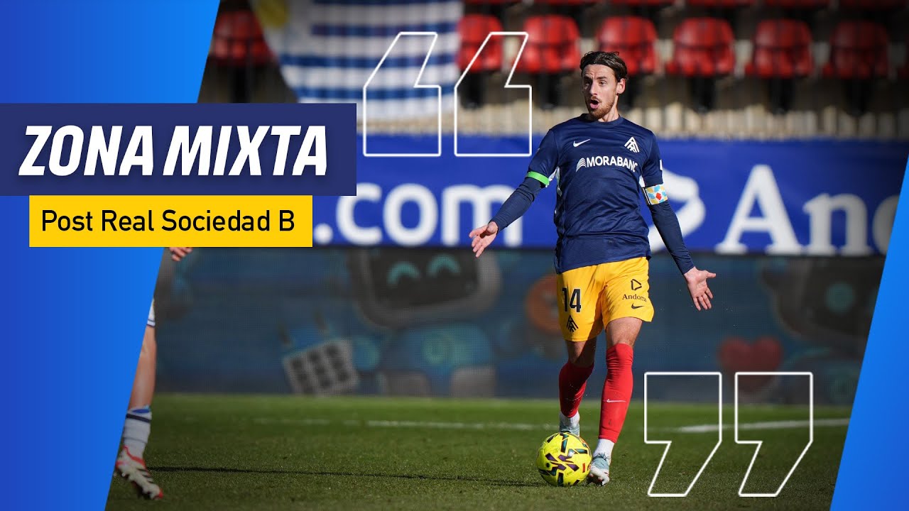 Mixed zone vs Real Sociedad B | Sergio Molina | FC Andorra | Web Oficial Mixed zone vs Real Sociedad B | Sergio Molina | FC Andorra | Web Oficial