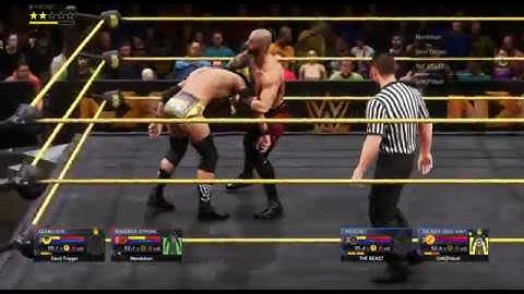 Wwe 2K20 with hackers they stop the refree on pin