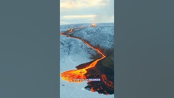 Garbage in volcano 🤯 #shorts #viral #sciencefacts