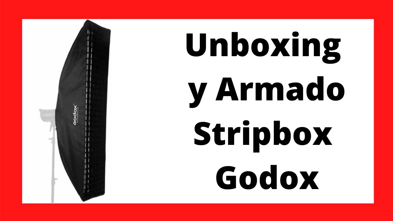 Unboxing y como armar un stripbox godox YouTube