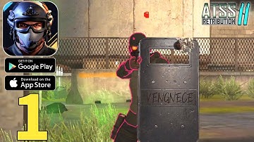 ATSS 2 Offline Shooting Game Gameplay Walkthrough Part 1 (ios, Android)