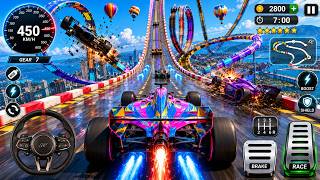 Ultimate Formula Car Stunt Racing 3D - F1 Car Impossible Mega Ramp - GT Car 3D, Android Gameplay
