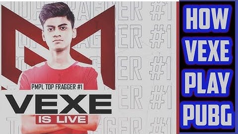 How mega vexe Play Pubg || vexe pmwl gameplay || vexe pmwl Clutchs special giveaway soon subscribe 😊