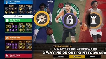 NBA 2k23| 6"8 Two way 3pt-Point Forward(13,20,23,24)