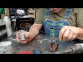 How to prep a chainsaw piston and save weight too! 4.7 grams! Wow!