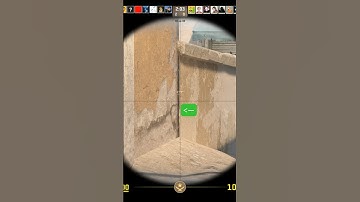 CS2 | HUGE dust 2 wall clipping bug | T side spawn #cs2 #csgo #dust2 #bug #glitch