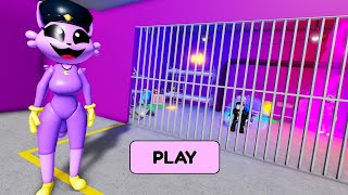 CATNAP BARRY'S PRISON RUN OBBY ROBLOX - Poppy Playtime Chapter 3 - Roblox
