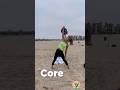 Group fitness #beachworkout routine for hamstrings, #glutes and #core. #regularexercise #totalbody