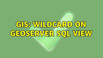 GIS: Wildcard on Geoserver SQL View (2 Solutions!!)