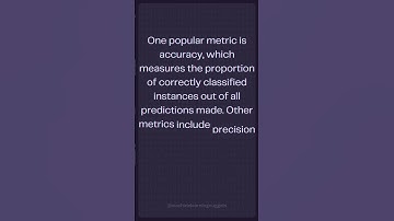 Evaluation Metrics for Classification #machinelearning