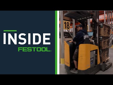 Inside Festool: Warehouse