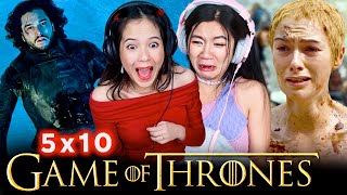 Foreign Girls React Game Of Thrones S5 Ep 10 Mothers Mercy First Time Watch