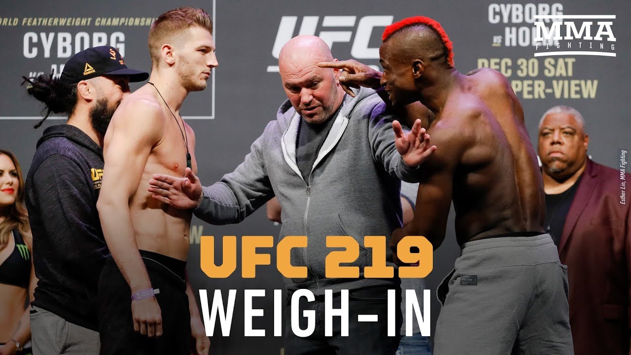 UFC 220 early weigh-in results, live ceremonial video stream