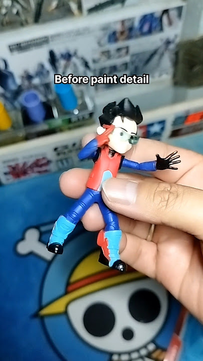 EJEN ALI MINI FIGURE REPAINT #ejenali #shorts #figure #ejenalithemovie #fyp #shortsvideo #fypage