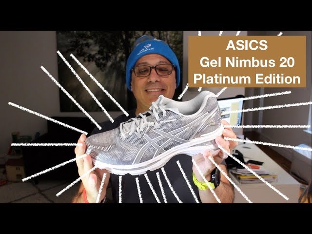 asics gel nimbus 20 platinum