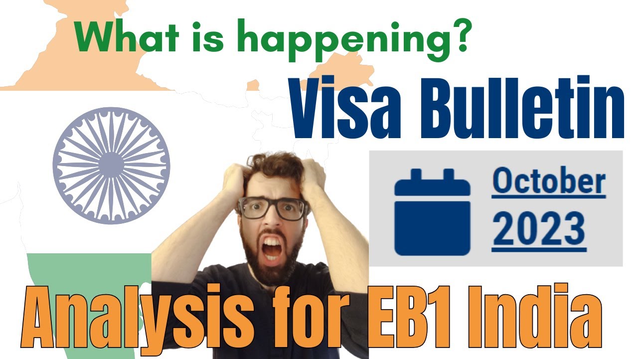 India EB1 October 2023 Visa Bulletin analysis YouTube