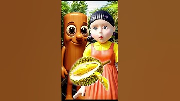 Squid Game vs Tung Tung Tung Sahur AI Edible Slime Fruits ASMR #squidgame2 #ai #asmr #sahur