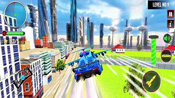 Car Simulators - Police Limousine Robot Transform 2020 - Car Driving Simulators Android ios Gameplay