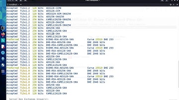 SSLScan: Part 1 - How to test HTTPS, TLS, & SSL ciphers