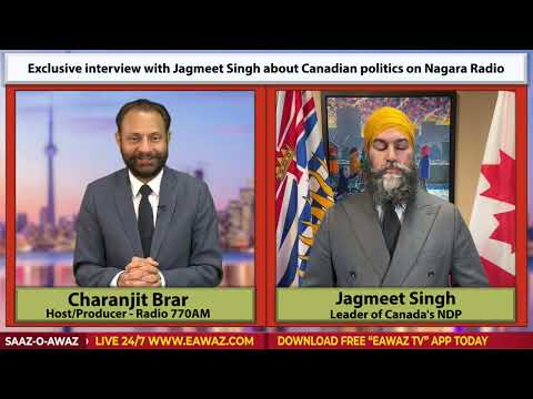 Nagara Radio 770AM - Jagmeet Singh Exclusive Interview