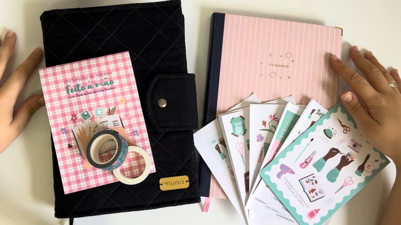 Decorando o planner e o journal | Plan with me