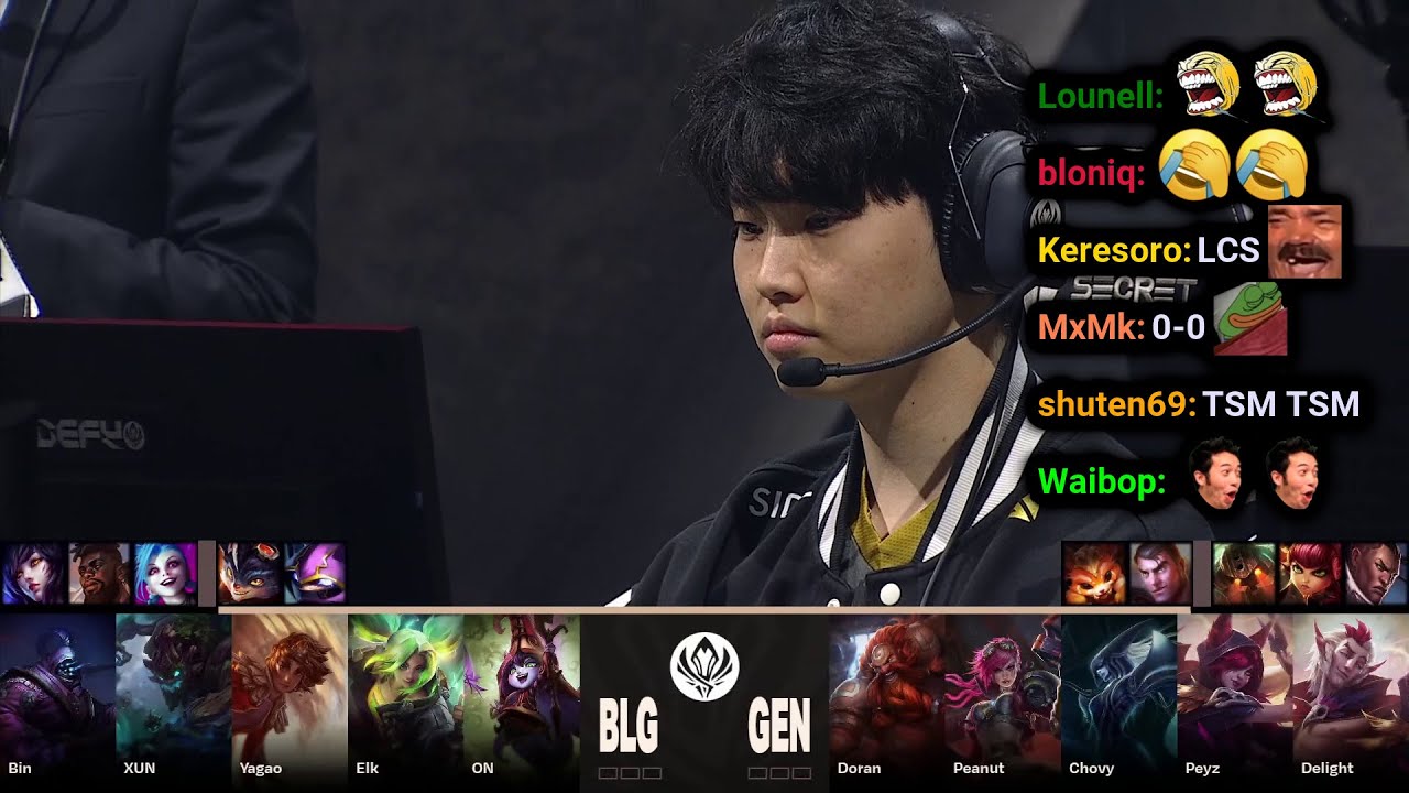 BLG vs GENG - Game 1 | 2023 MSI Bracket Day 10 | Twitch VOD with Chat