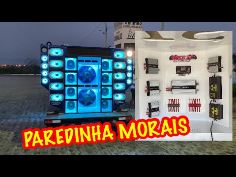 FINISHING THE MORAIS SOUND WALL, we used TRITON mids and subs