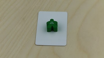 Blank Mini Card - Board Game Pieces from The Game Crafter