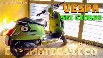 Vespa Sei Giorni Motorcycle l Cinematic video l Part 1 l
