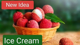 How to Make Lychee Icecream Recipe#icecreamrecipe@tipsworld