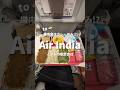 機内食はカレーのみ!? エアインディア搭乗記！#shorts #エアインディア