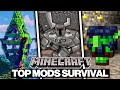 10 MODS que MEJORAN el SURVIVAL para MINECRAFT 1.16.5 😲🔥