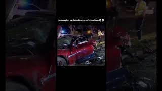 CAR SPLIT IN HALF  #shorts #crash #maserati #music #fire #car #supercars #automobile