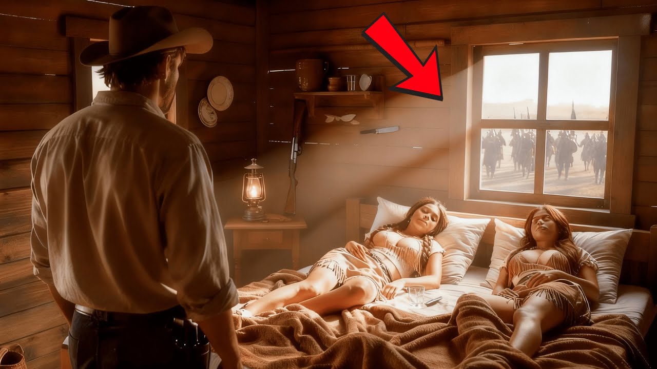 Er Gab Zwei Erschöpften Apache-Frauen Sein Bett… Doch Ihr Vater Kam Mit 150 Kriegern