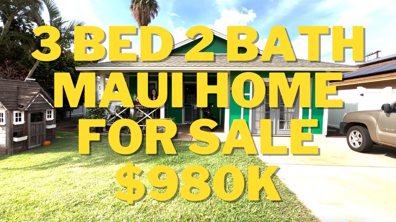 Home For Sale On Maui Maui Hawaii Real Estate Agent YouTube