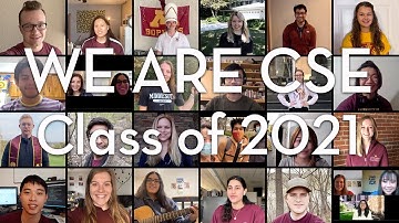 We Are CSE: Class of 2021 graduates