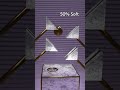 0% vs 100% Soft Gold Sphere | 3DCG Soft Physics Simulation