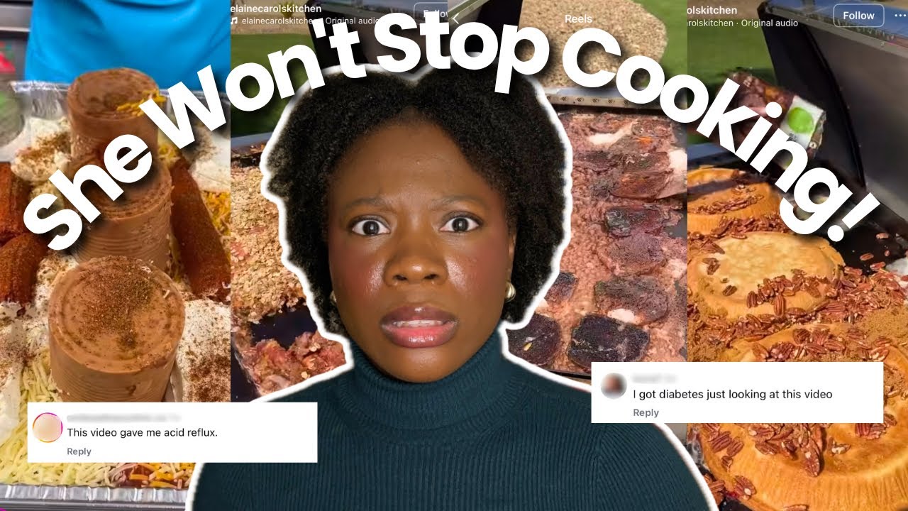 HER COOKING IS A HOT MESS! 