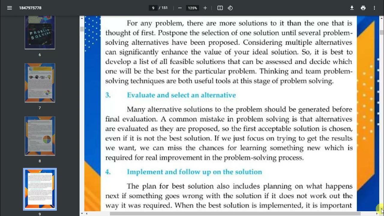 chapter 1 problem solving and algorithm designing class 10 computer ...