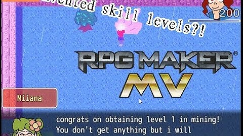 Tools, Farming lvls, upgrades and more! (RPG MAKER MV TUTORIAL)