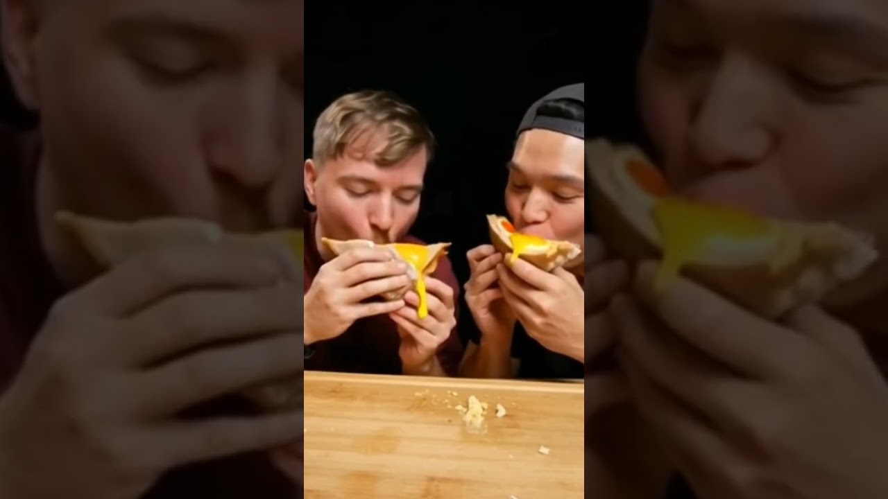 🔥 Eating the LAVA Sandwich Challenge 🌋 | Can I Survive This? 🤯 