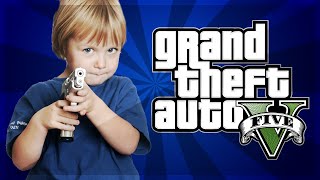 Trolling Little Kid on GTA 5! (Six Year Old Gets Trolled)