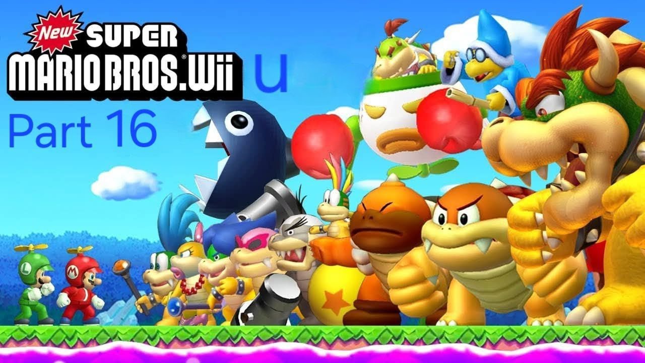 wiiu new super mario bros das part 16 Ende von browser