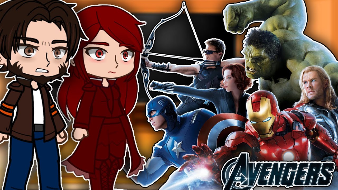 X-Men React To Avengers | Marvel | Gacha react