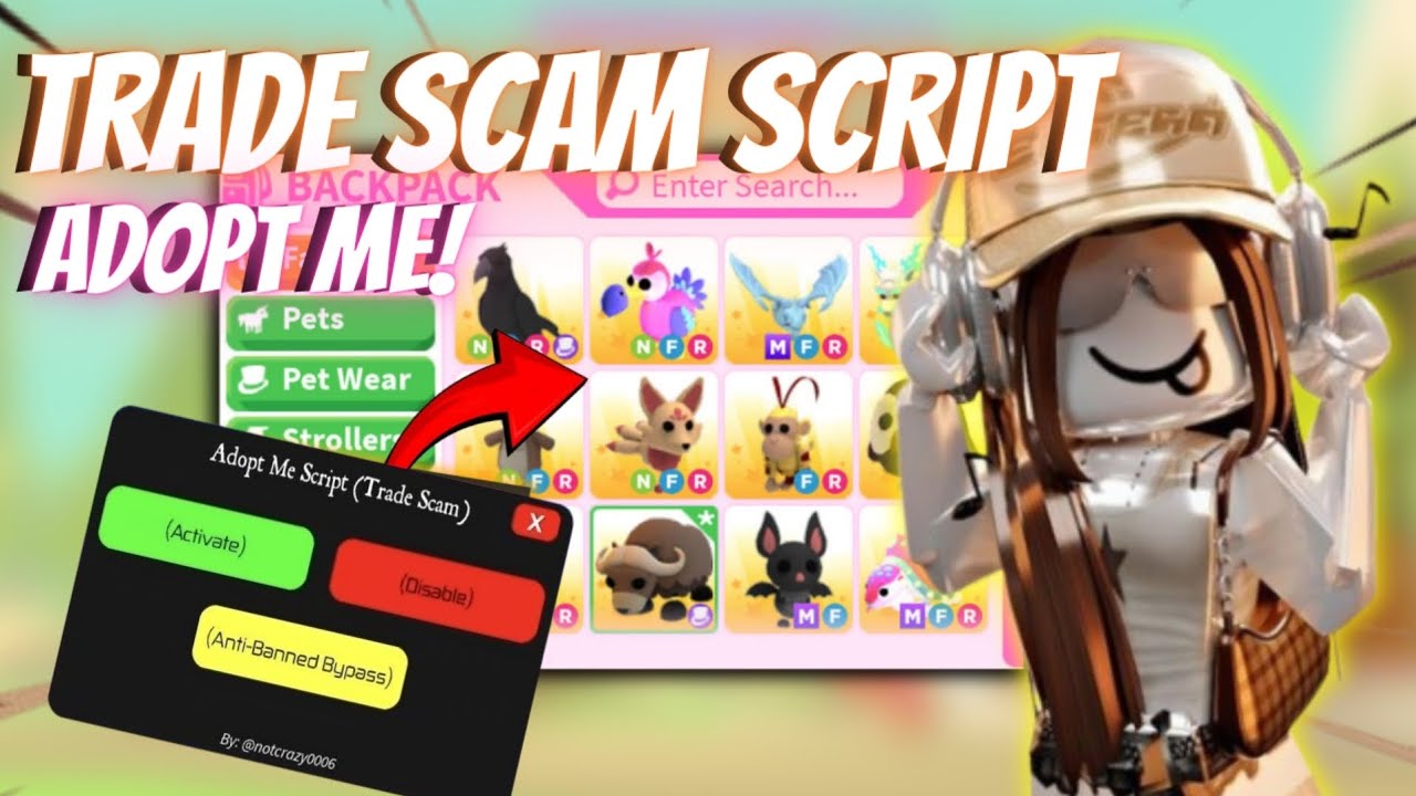 [NEW] Adopt Me Script | Trade Scam Script | Remove Pet On Second Trade ...