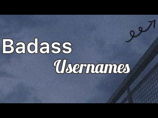 Badass Usernames Youtube - roblox names girls for yt