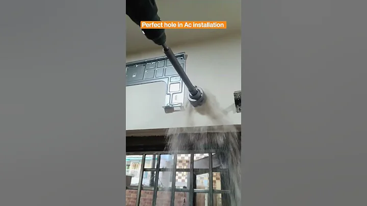 😱 Perfect hole in Air conditioner installation 🤯 #trending #ytshorts #viral #shorts - DayDayNews